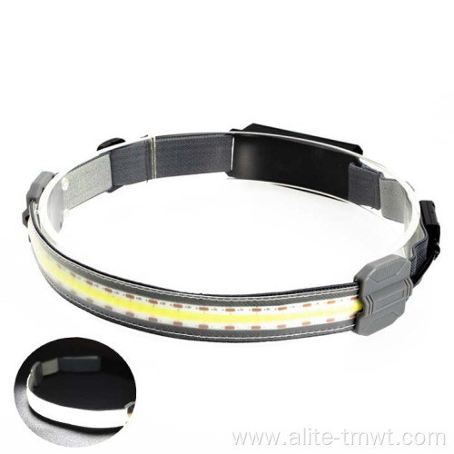 Headband With COB LED Strip